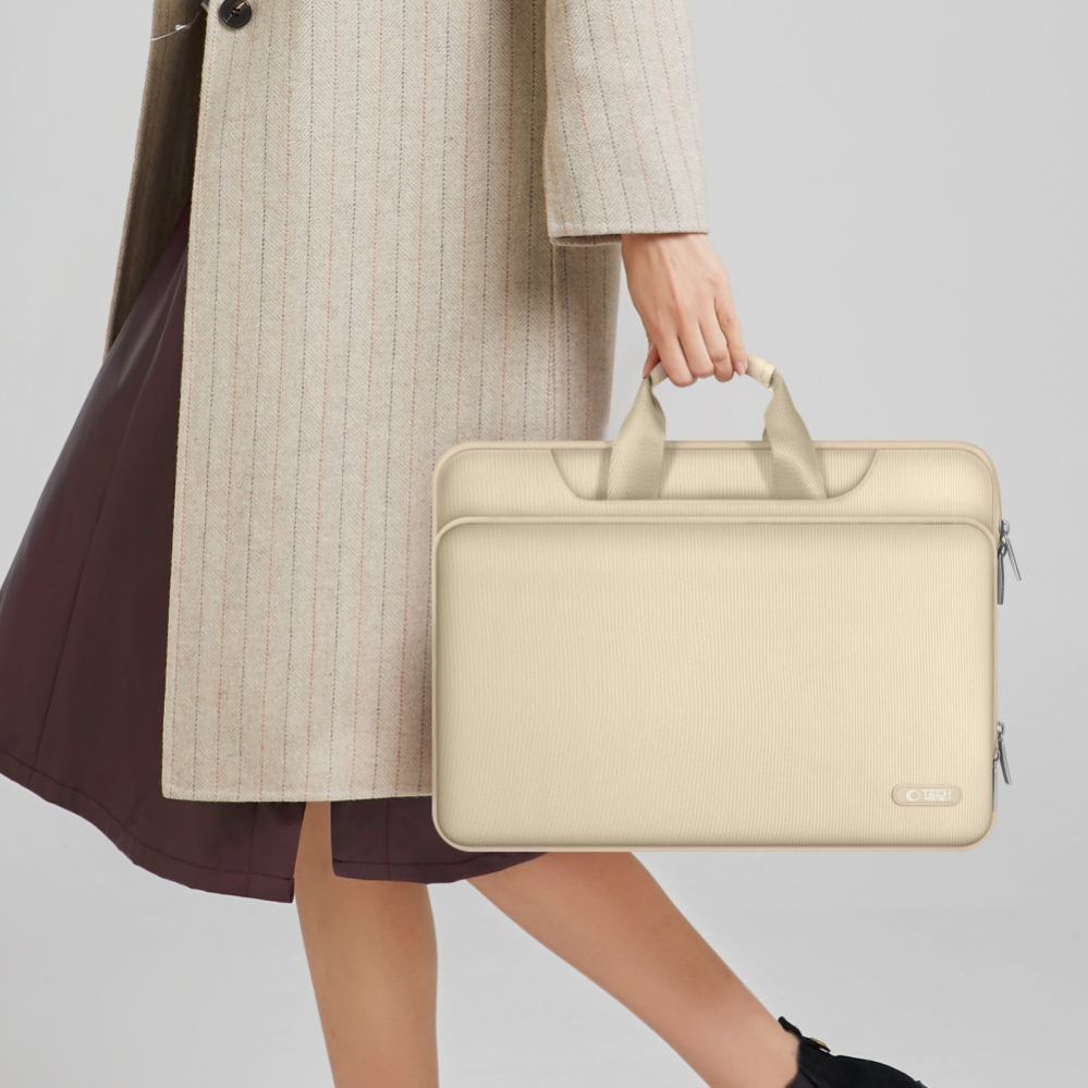 Citas preces Tech-Protect Tech-Protect Pocket 13-14 Laptop Bag - Beige