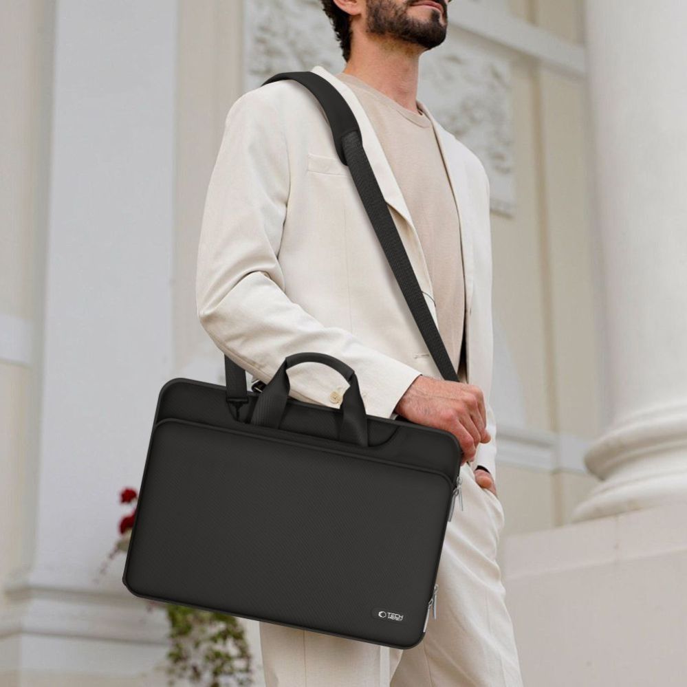 Citas preces Tech-Protect Tech-Protect Pocket Laptop Bag 13-14 - Black