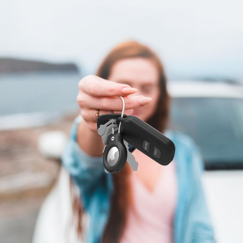 Other goods Tech-Protect Tech-Protect Rough Vein 2-pack case for Apple AirTag - black