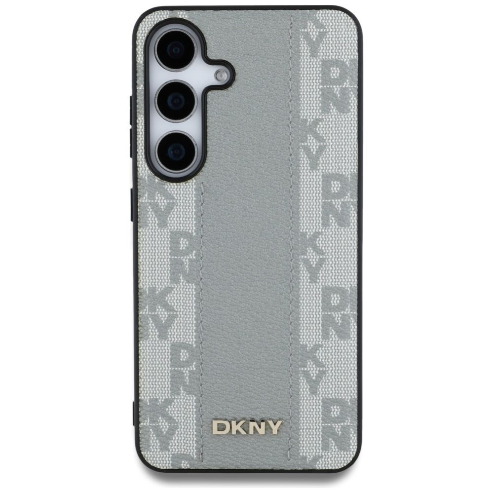 Muud kaubad DKNY DKNY Leather Checkered Pattern MagSafe case for Samsung Galaxy S25 taupe