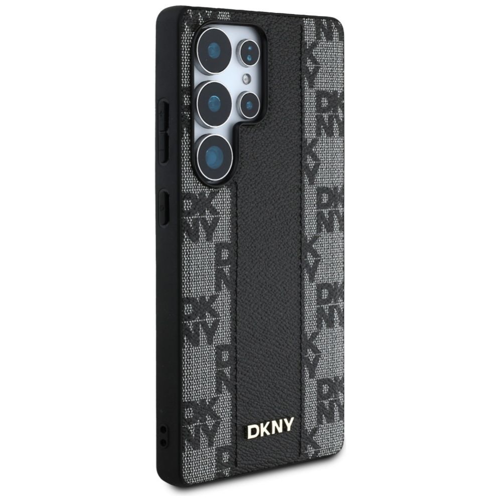 Muud kaubad DKNY DKNY Leather Checkered Pattern MagSafe Case for Samsung Galaxy S25 Ultra Black