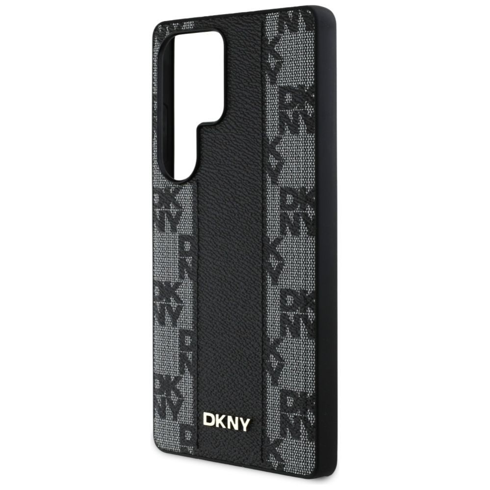 Muud kaubad DKNY DKNY Leather Checkered Pattern MagSafe Case for Samsung Galaxy S25 Ultra Black