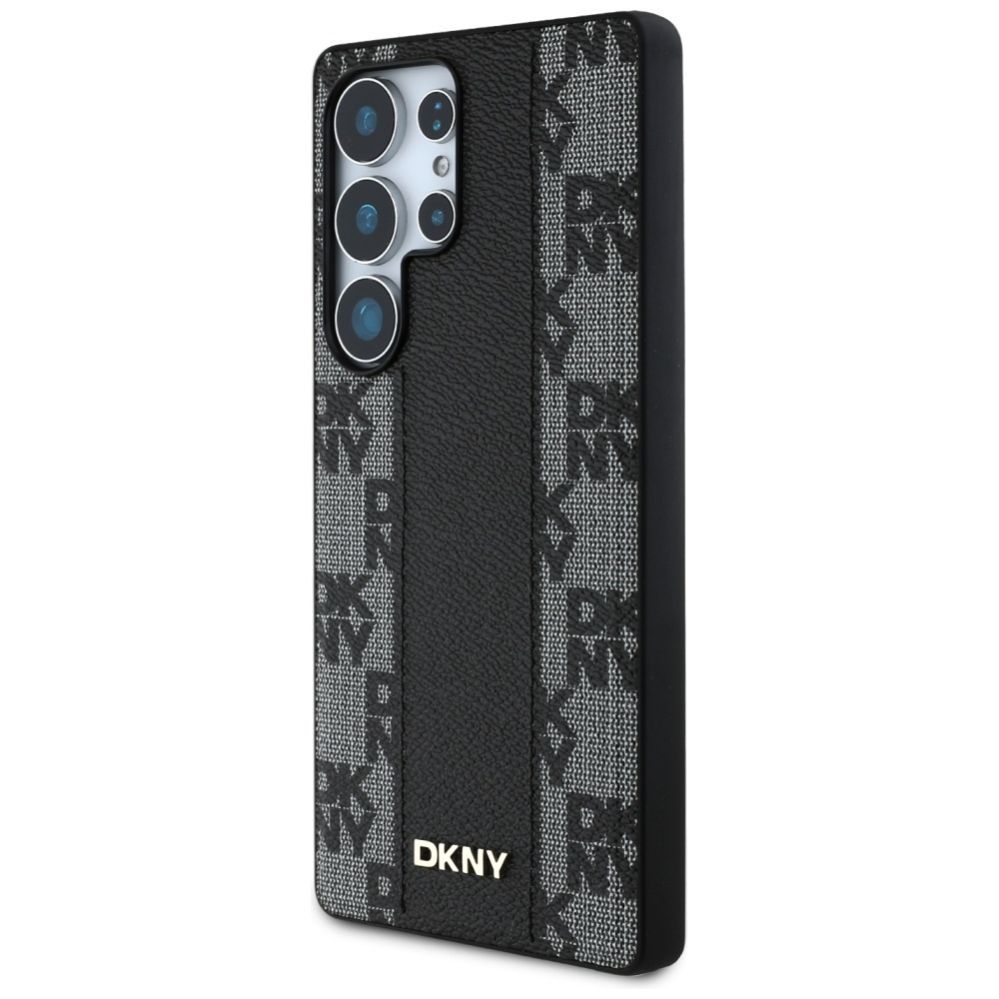 Muud kaubad DKNY DKNY Leather Checkered Pattern MagSafe Case for Samsung Galaxy S25 Ultra Black