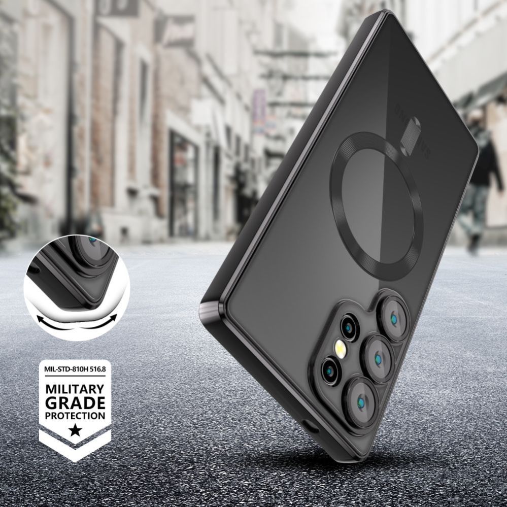 Muud kaubad Tech-Protect Tech-Protect MagFlex Case for Samsung Galaxy S25 Ultra - Clear Black