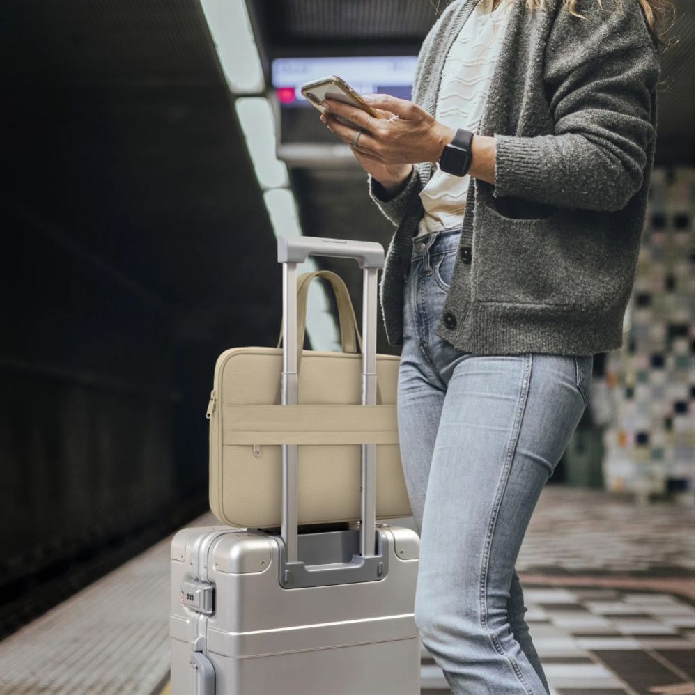 Citas preces Tech-Protect Tech-Protect Carrying Bag for 15-16" Laptop - Beige