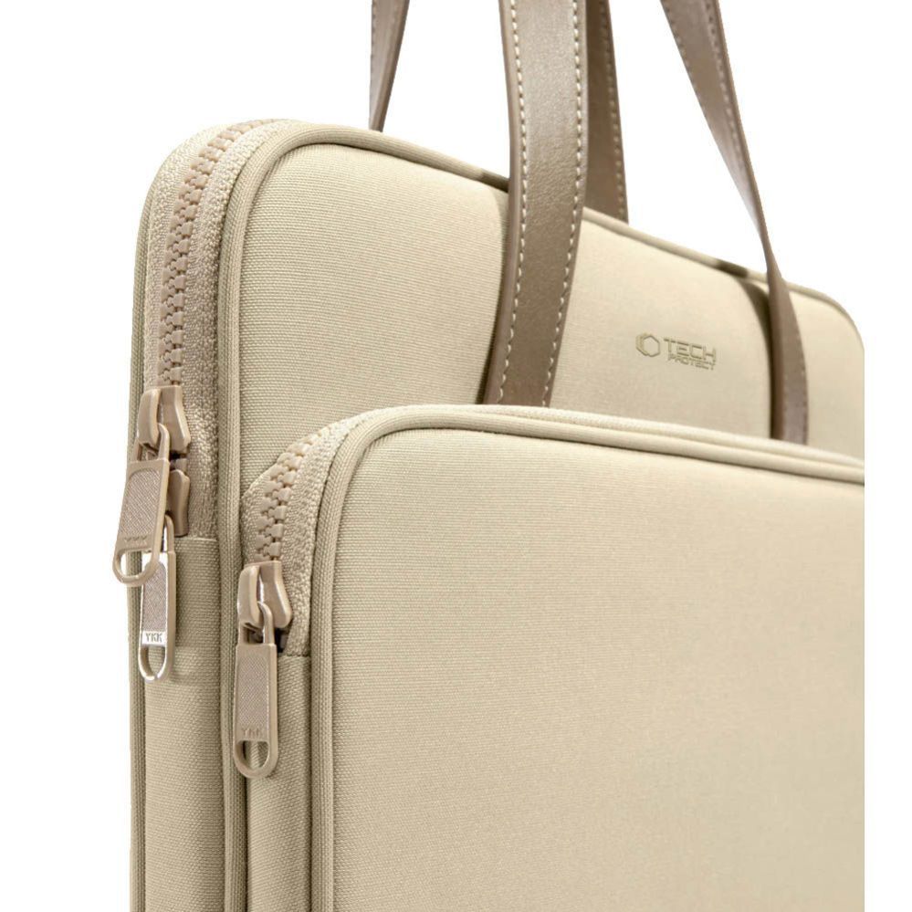 Citas preces Tech-Protect Tech-Protect Carrying Bag for 15-16" Laptop - Beige