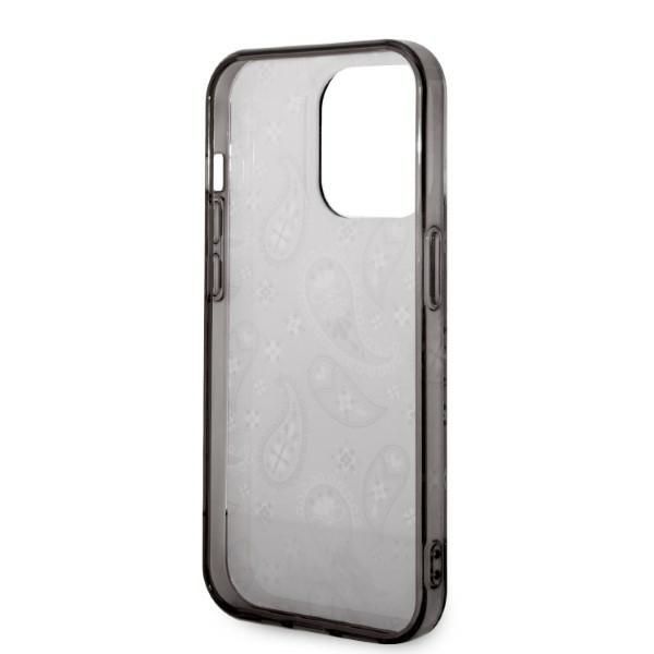 Citas preces Guess Guess Bandana Paisley Case for iPhone 14 Pro Max 6.7" - Black