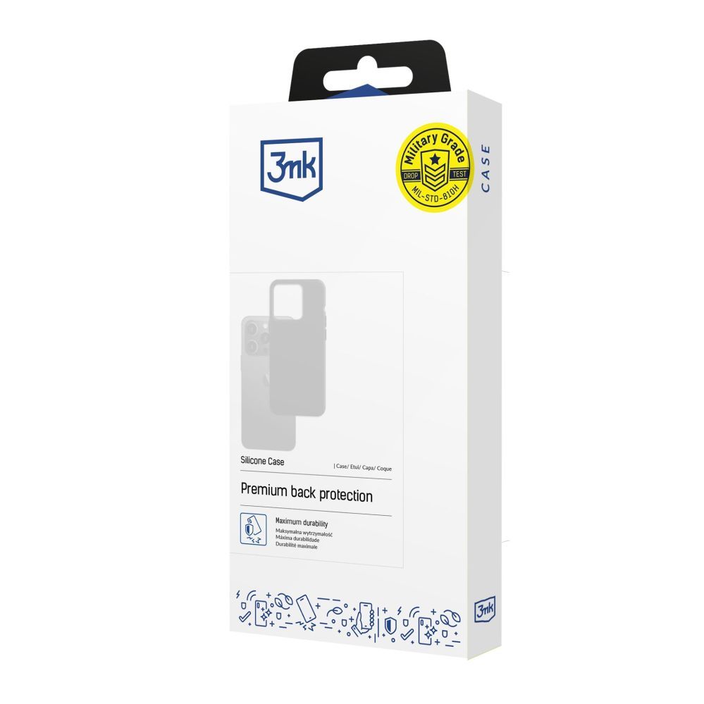 Muud kaubad 3MK 3mk Silicone Case for Xiaomi Redmi Note 14 Pro+ - black