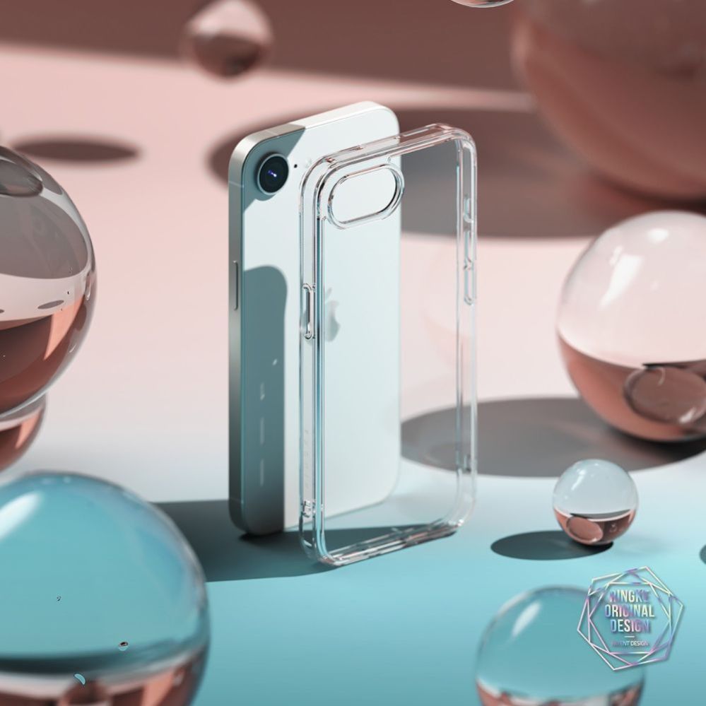 Citas preces Ringke Ringke Fusion iPhone 16e Case - Clear