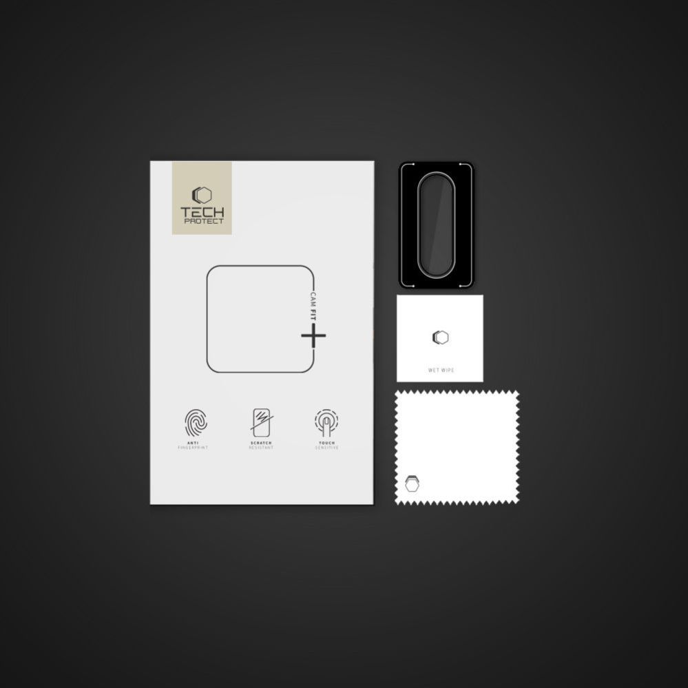 Citas preces Tech-Protect Tech-Protect Camring Fit+ Camera Cover for Samsung Galaxy A36 / A56 5G - Black