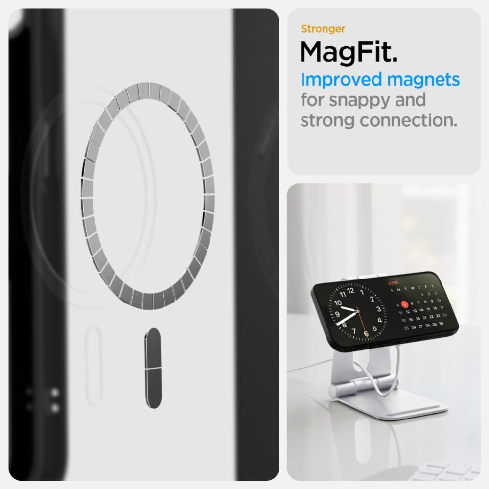 Muud kaubad Spigen Spigen Liquid Air Mag MagSafe iPhone 16e Case - Matte Black