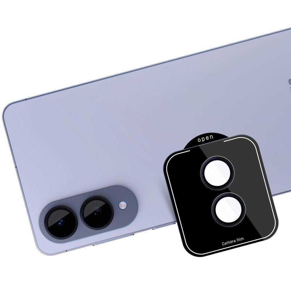 Citas preces 3MK 3mk Lens Protection Pro Camera Glass for Samsung Galaxy S25 Edge - Black