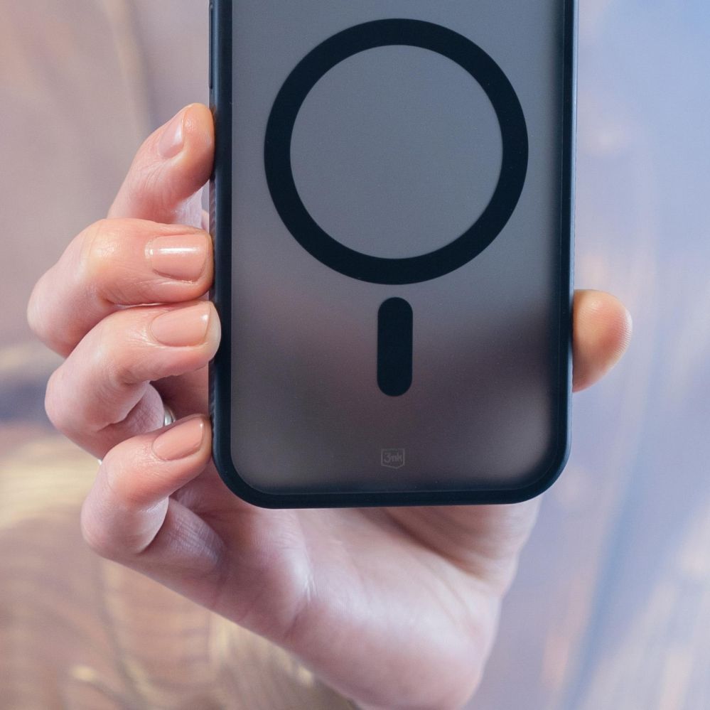 Muud kaubad 3MK 3mk Smoke MagCase for iPhone 17 - Black Semi-Transparent