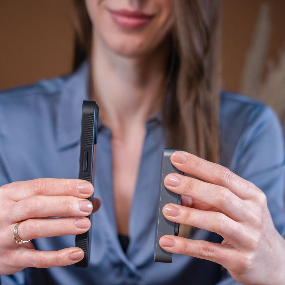 Muud kaubad 3MK 3mk Smoke MagCase for iPhone 17 - Black Semi-Transparent