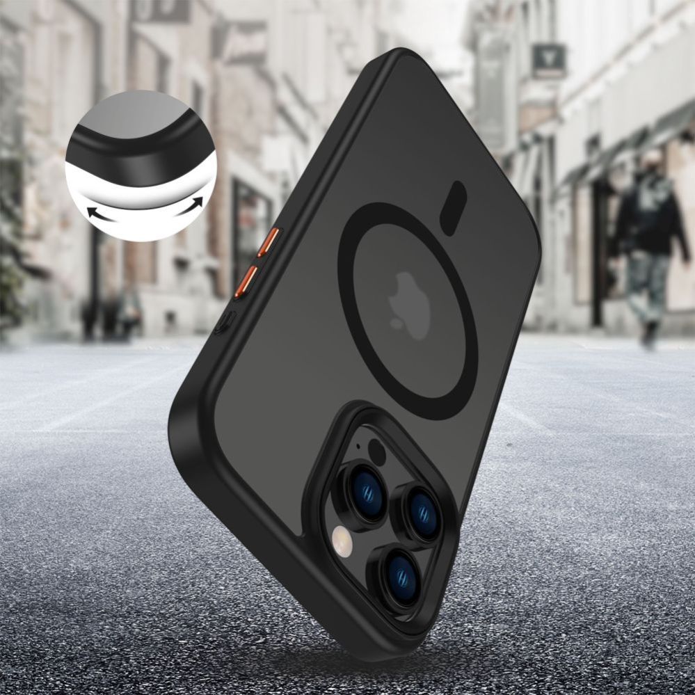 Other goods Tech-Protect Tech-Protect MagMat Magsafe 3-set iPhone 16 Pro Case - Matte Black