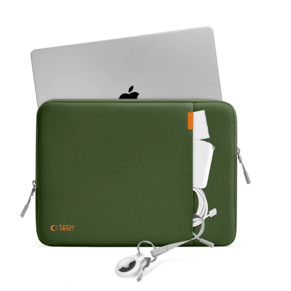 Citas preces Tech-Protect Tech-Protect Defender Laptop Bag 15-16 - Green
