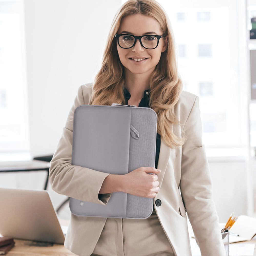 Citas preces Tech-Protect Tech-Protect Sleeve Laptop Bag 13-14 - Gray