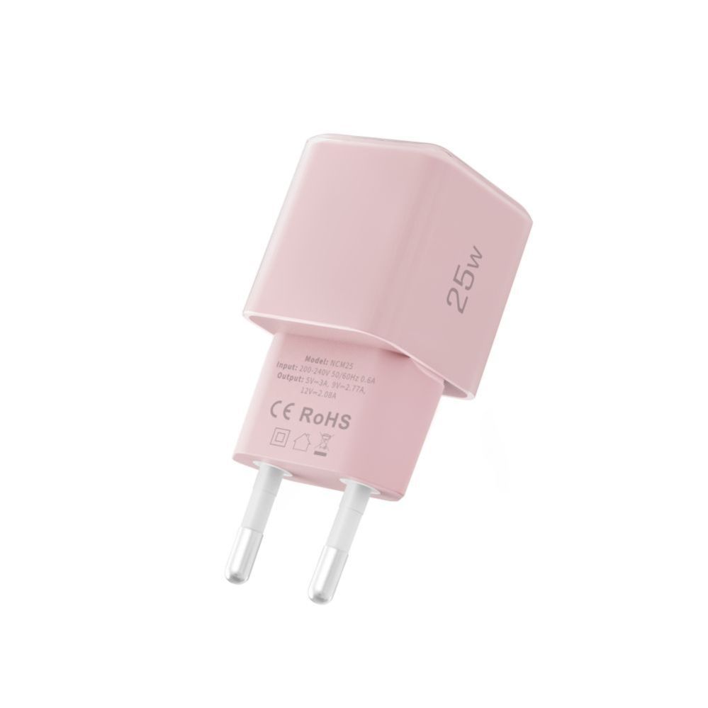 Citas preces Tech-Protect Tech-Protect NCM25 USB-C PD 25W Wall Charger - Pink