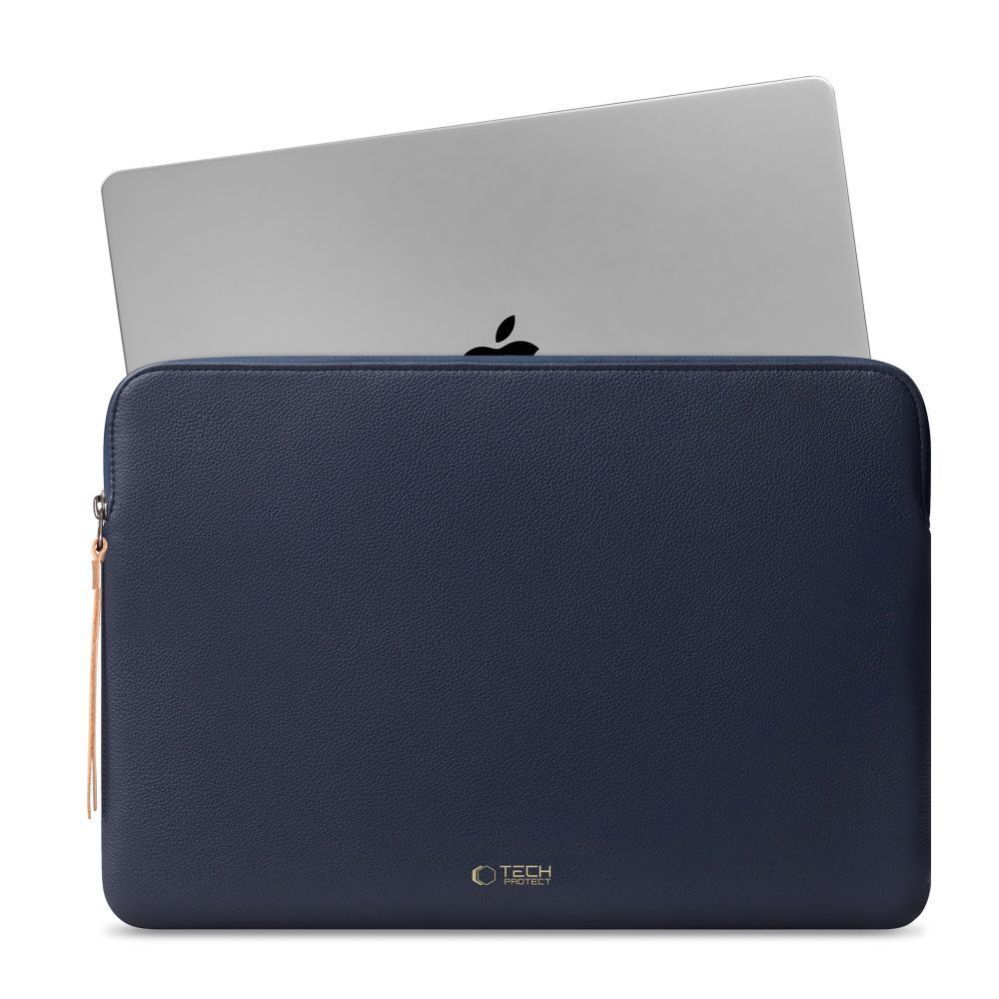 Citas preces Tech-Protect Tech-Protect Fleece Laptop Bag 13-14" - Blue