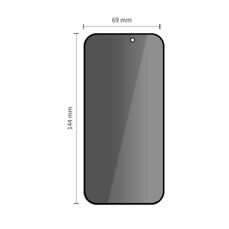 Citas preces Tech-Protect Tech-Protect Quick Set Spy+ Privacy Glass 2-pack for iPhone 14 Pro