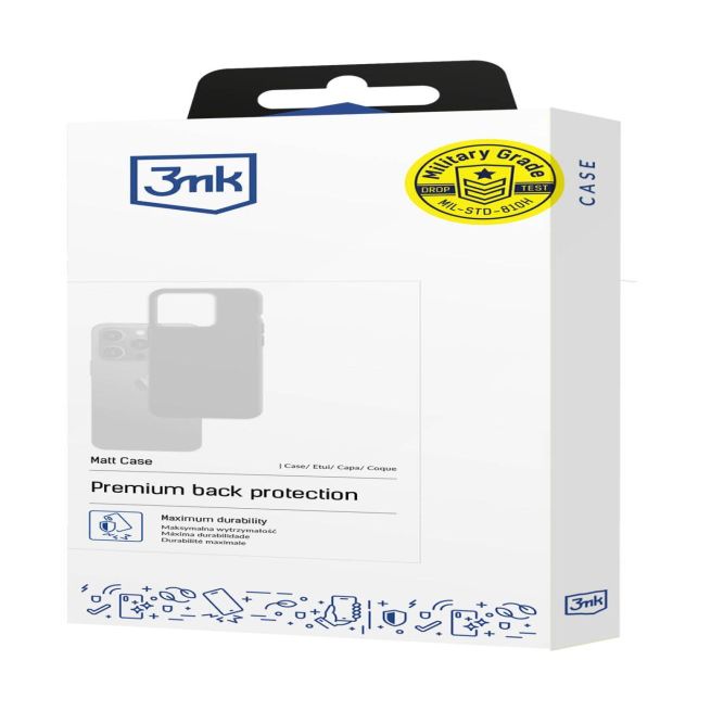 Muud kaubad 3MK 3mk Matt Case for Xiaomi 15T 5G - black