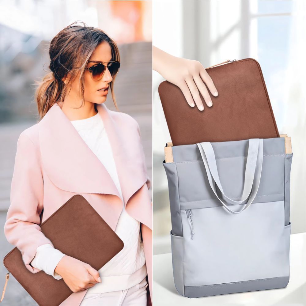 Muud kaubad Tech-Protect Tech-Protect Fleece Laptop Bag 13-14 - Brown