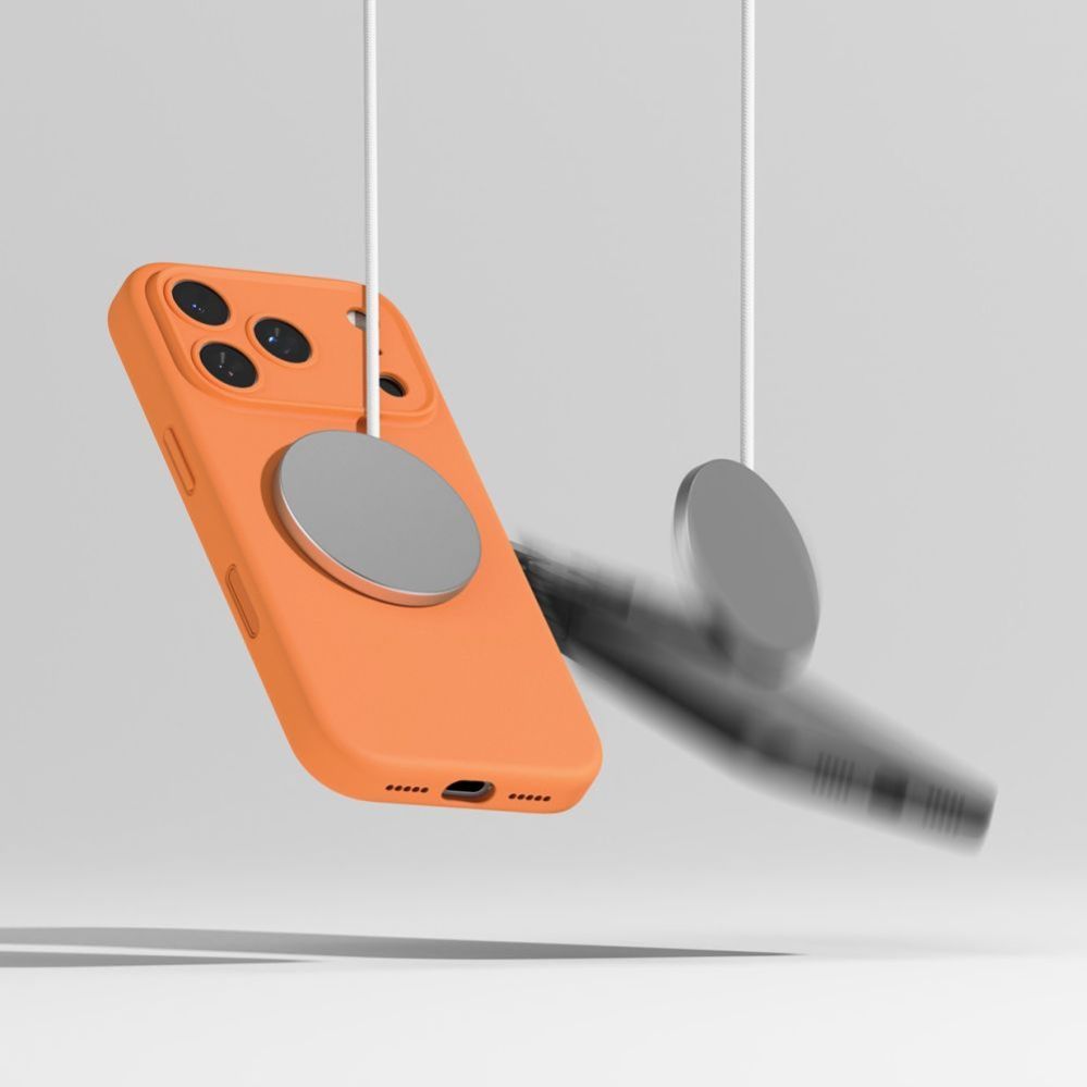 Muud kaubad Ringke Ringke Silicone Magnetic MagSafe Case for iPhone 17 Pro - Orange