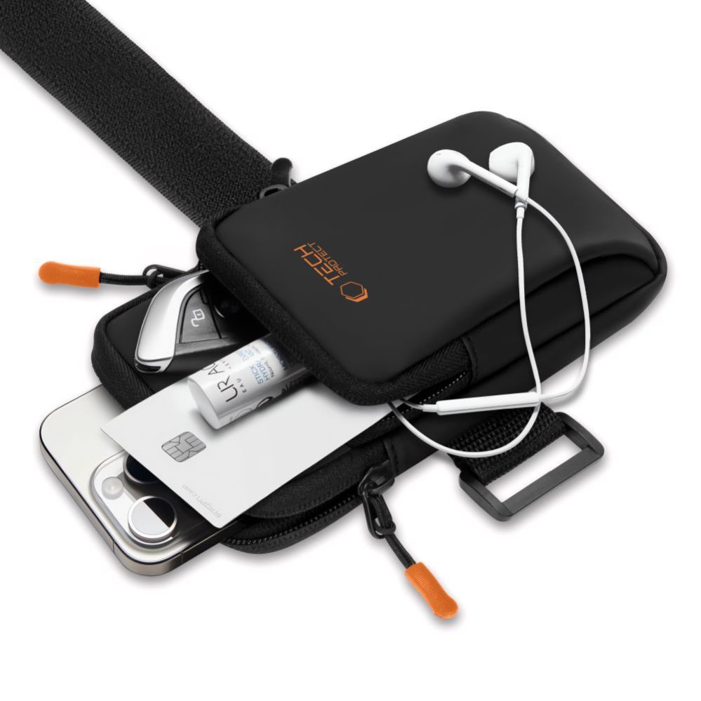 Muud kaubad Tech-Protect Tech-Protect M7 Universal Sport Armband Case - Black and Orange