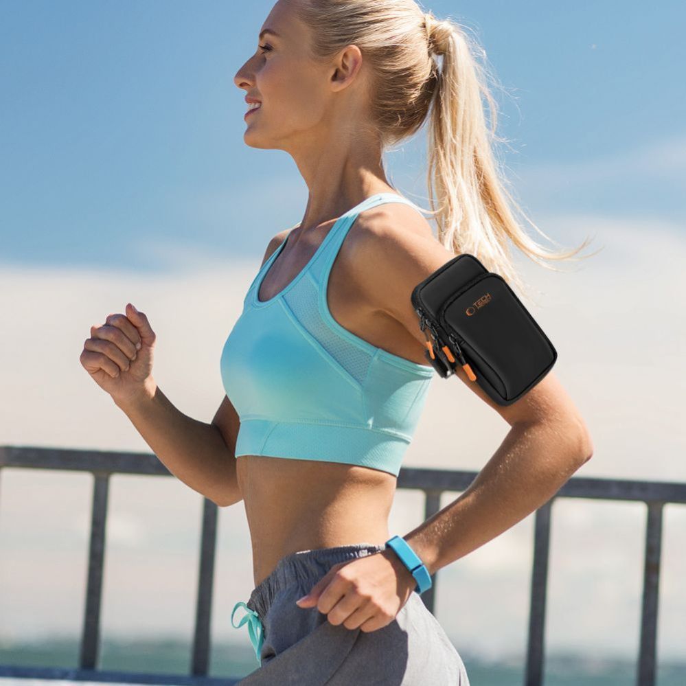 Muud kaubad Tech-Protect Tech-Protect M7 Universal Sport Armband Case - Black and Orange