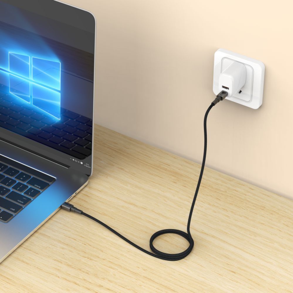 Citas preces Tech-Protect Tech-Protect Ultraboost DNA MagTwist USB-C PD Cable 100W / 5A 100 cm - Gray