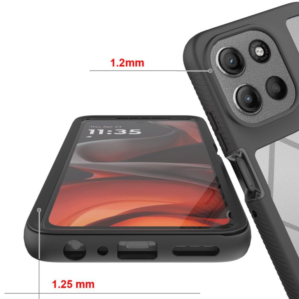 Citas preces Tech-Protect Tech-Protect Defense Case for Motorola Moto G56 5G - Black