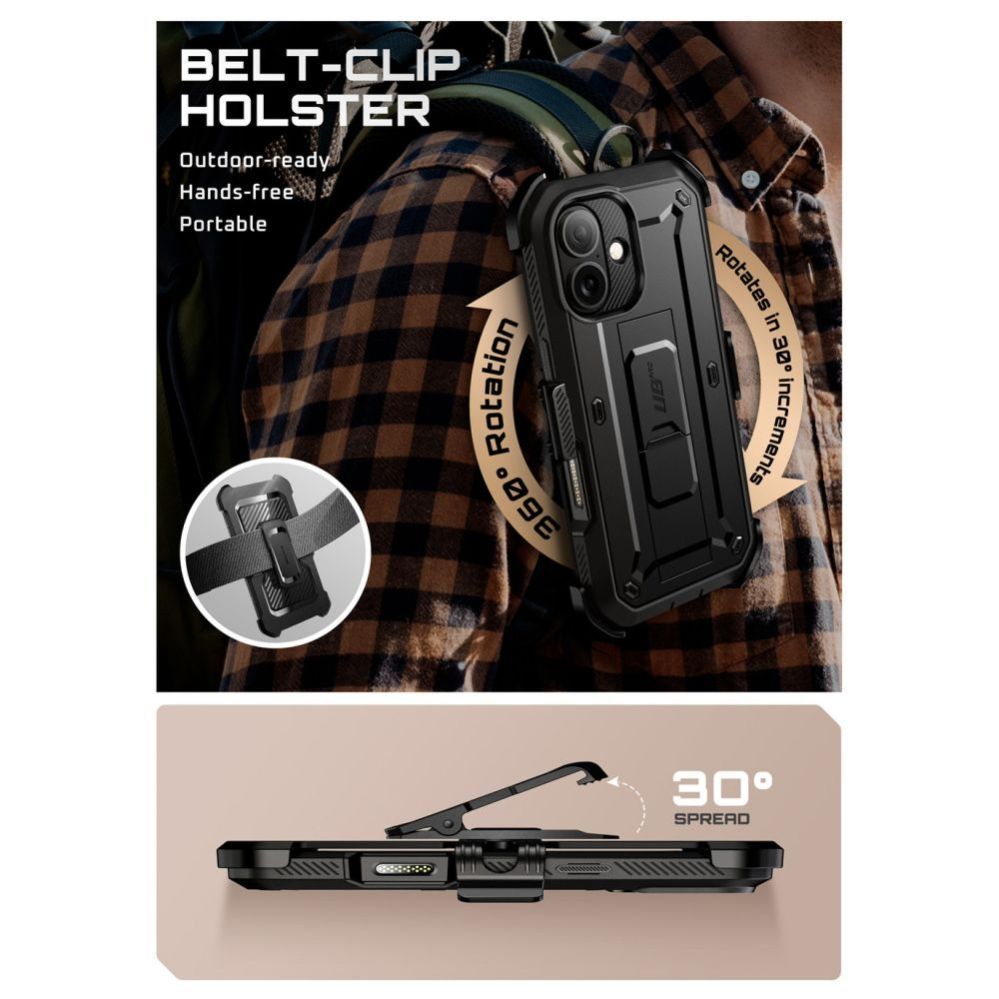 Muud kaubad Supcase Supcase UB Pro iPhone 17 Case - Black