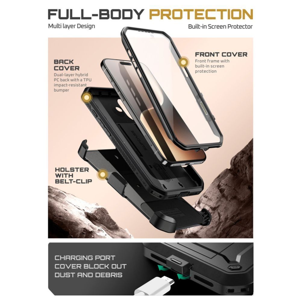 Muud kaubad Supcase Supcase UB Pro iPhone 17 Case - Black
