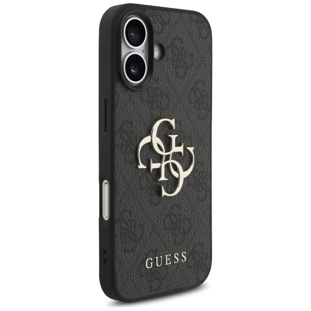 Citas preces Guess Guess 4G Strap 4G Classic Logo Case for iPhone 17 - Black
