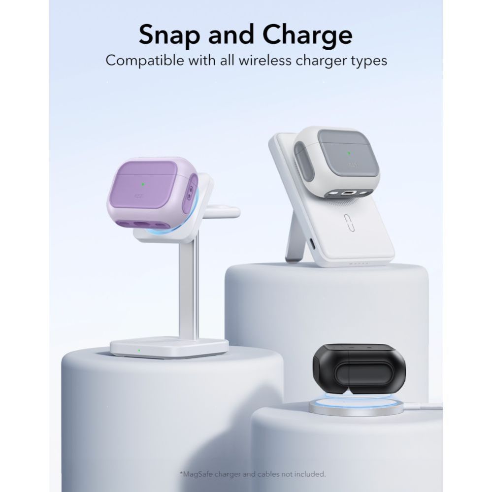 Muud kaubad ESR ESR Orbit Halolock MagSafe case for AirPods Pro - purple