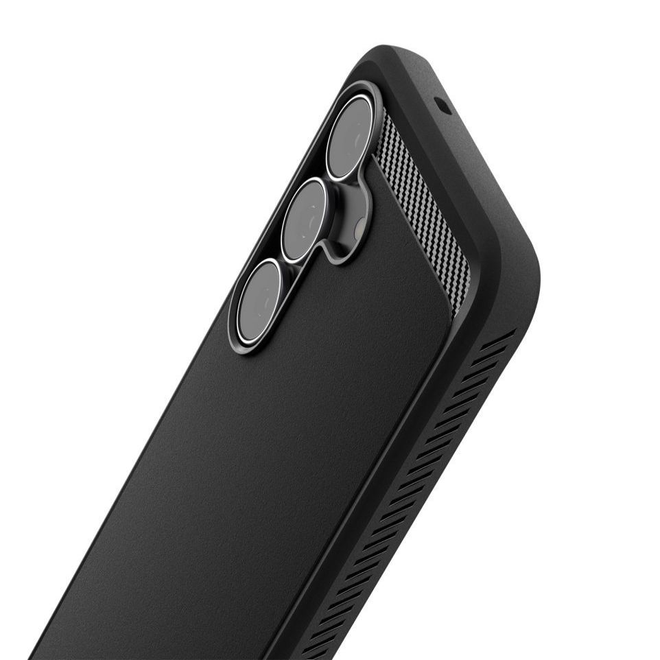 Citas preces Spigen Spigen Rugged Armor Case for Samsung Galaxy S25 FE - Matte Black