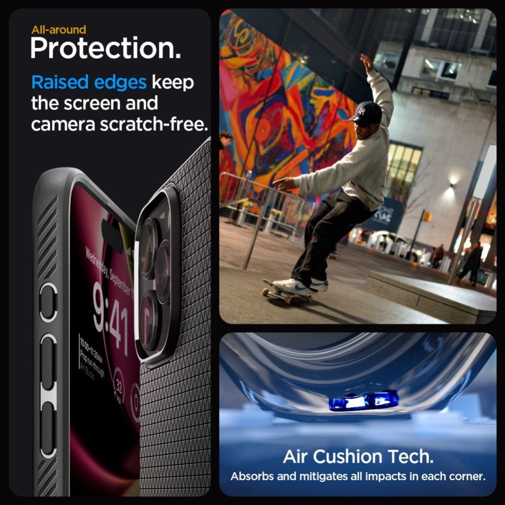 Citas preces Spigen Black