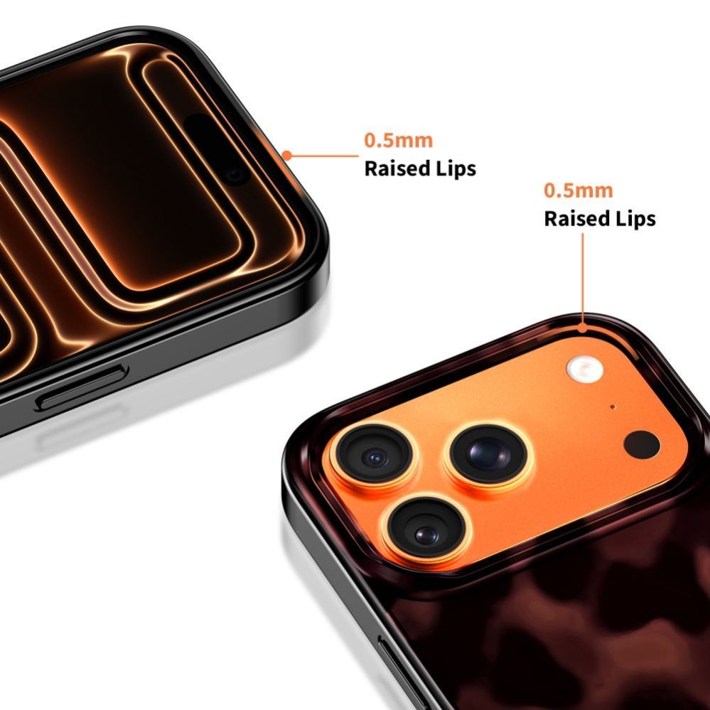 Citas preces Tech-Protect Tech-Protect Lamano MagSafe Case for iPhone 17 Pro Max - Black and Red