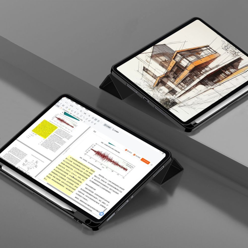 Citas preces Tech-Protect TechProtect SmartCase Pen case for Xiaomi Pad 7 / 7 Pro - black