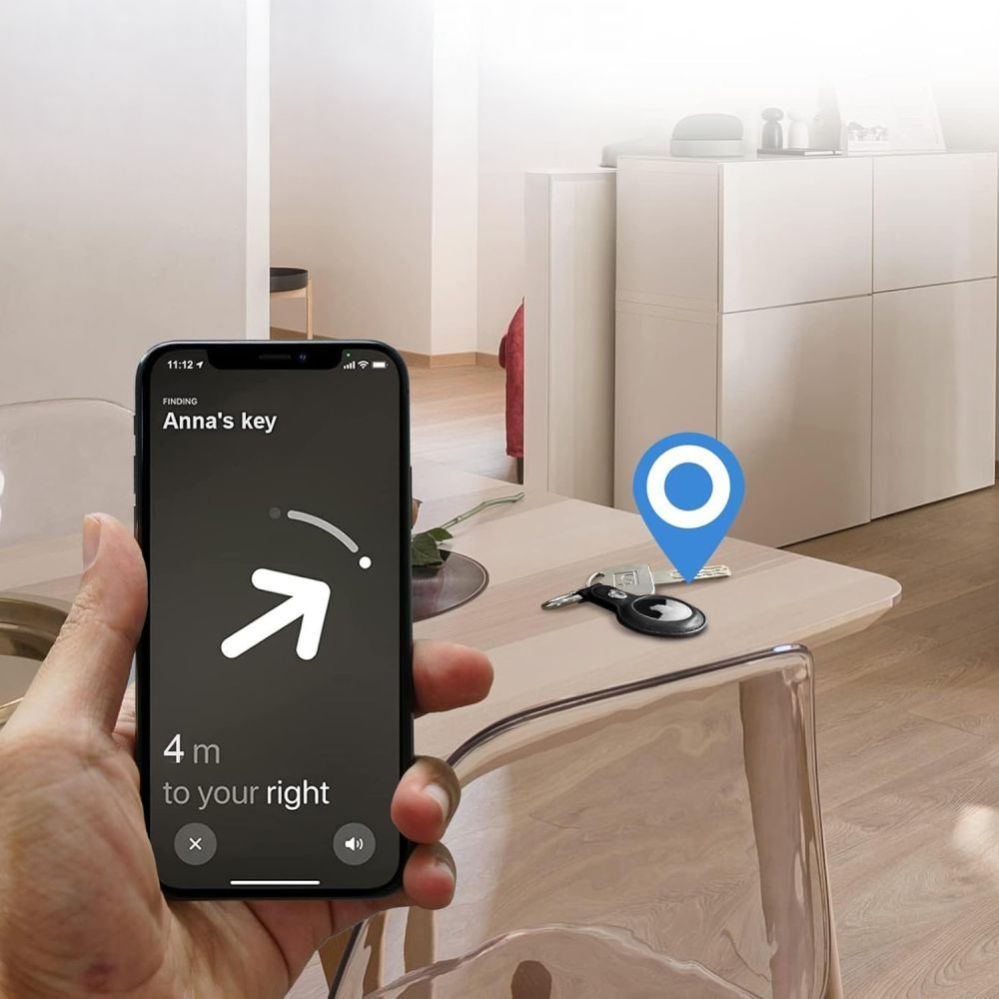 Muud kaubad Tech-Protect Tech-Protect NaturalFit Case for Apple AirTag 1/2 - Black