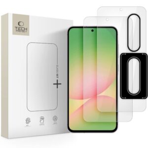 Citas preces Tech-Protect  Tech-Protect Glass Set+ Tempered Glass for Samsung Galaxy A36 / A56 5G - Transparent 