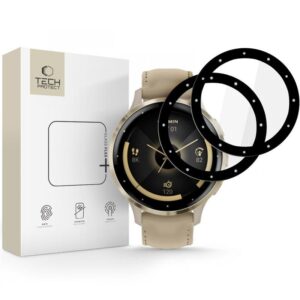 Citas preces Tech-Protect  Tech-Protect Glass Flex+ 2-pack hybrid glass Garmin Venu 3S - black 
