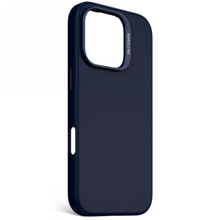 Muud kaubad Decoded Decoded AntiMicrobial Silicone Backcover Case with MagSafe for iPhone 16 Pro - Navy Blue