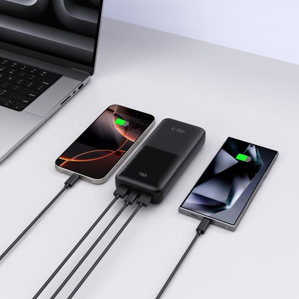 Muud kaubad Tech-Protect Powerbank Tech-Protect PB02 20000mAh 22.5W - black