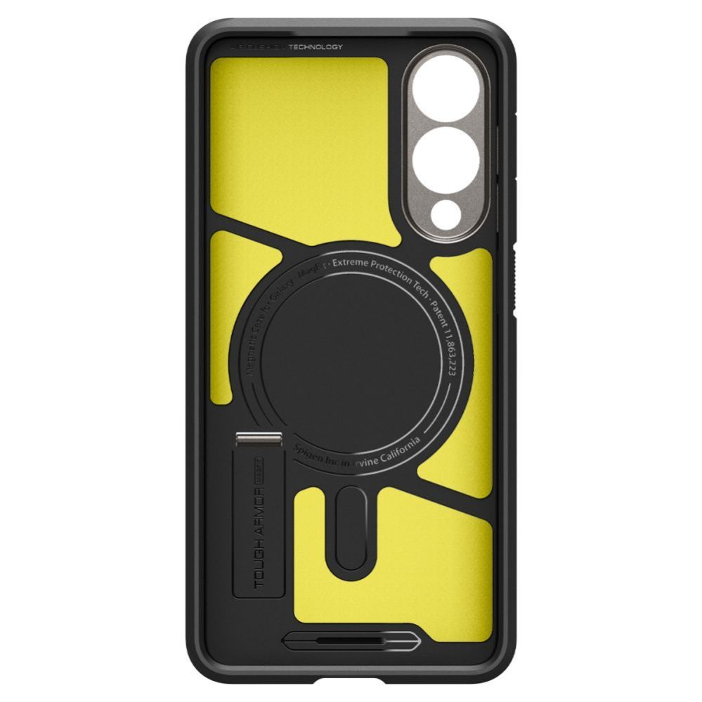 Citas preces Spigen Spigen Tough Armor MagSafe Case for Samsung Galaxy S25 Edge - Gray/Black