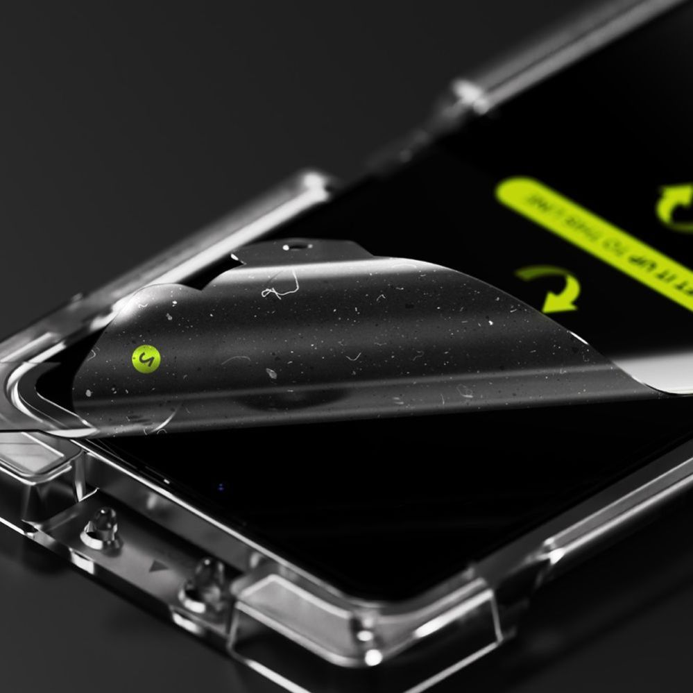 Citas preces Ringke Ringke Dual Easy Pro 2-pack protective film for Samsung Galaxy Z Flip 7 - transparent