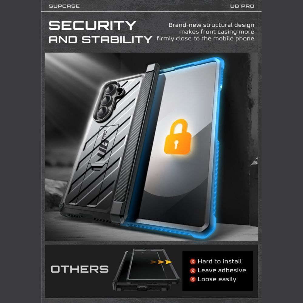 Muud kaubad Supcase Supcase Unicorn Beetle Pro Case for Samsung Galaxy Z Fold 7 - Black