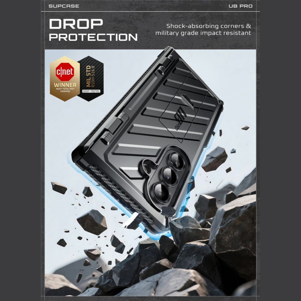 Muud kaubad Supcase Supcase Unicorn Beetle Pro Case for Samsung Galaxy Z Fold 7 - Black