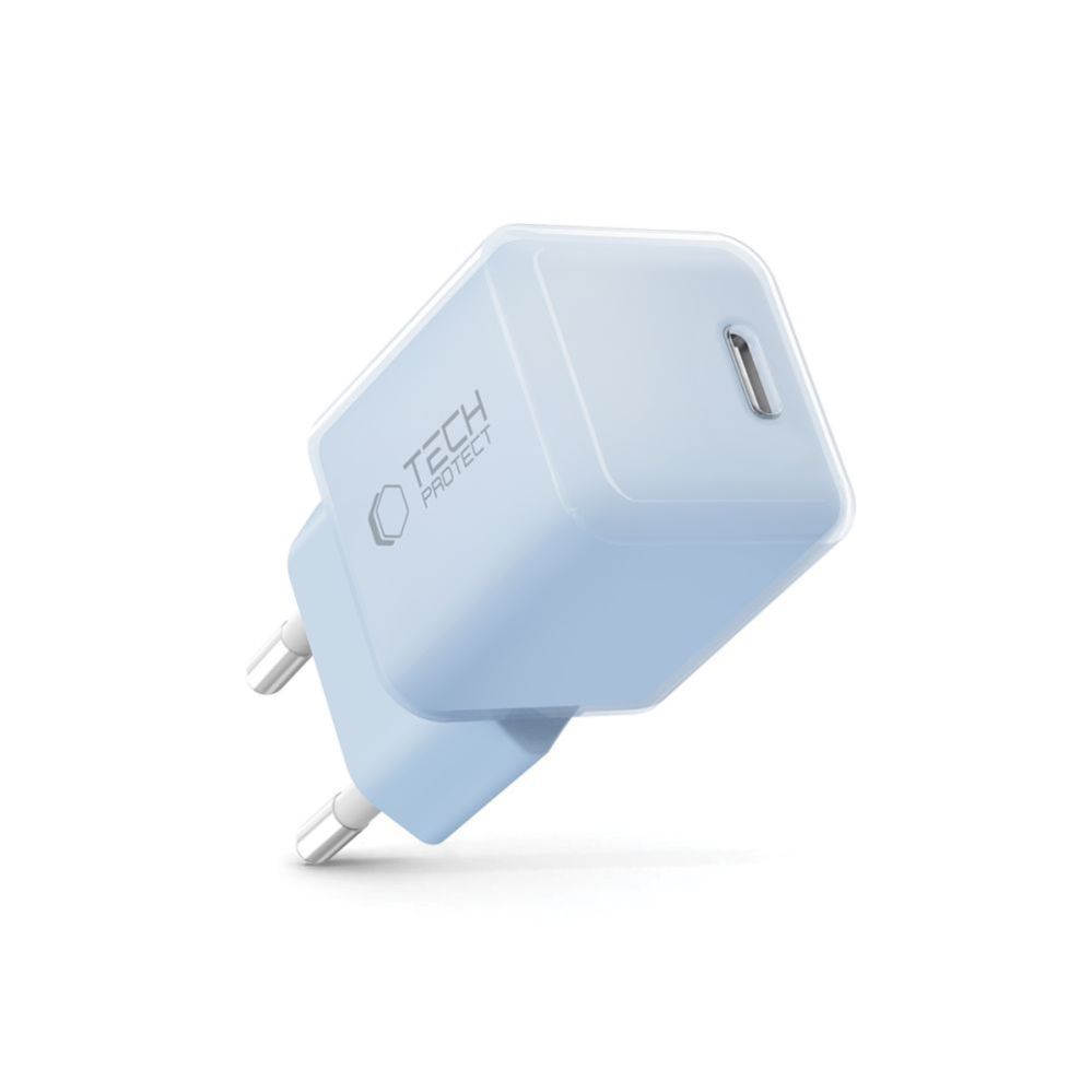 Muud kaubad Tech-Protect Tech-Protect NCM25 USB-C PD 25W Wall Charger - Blue