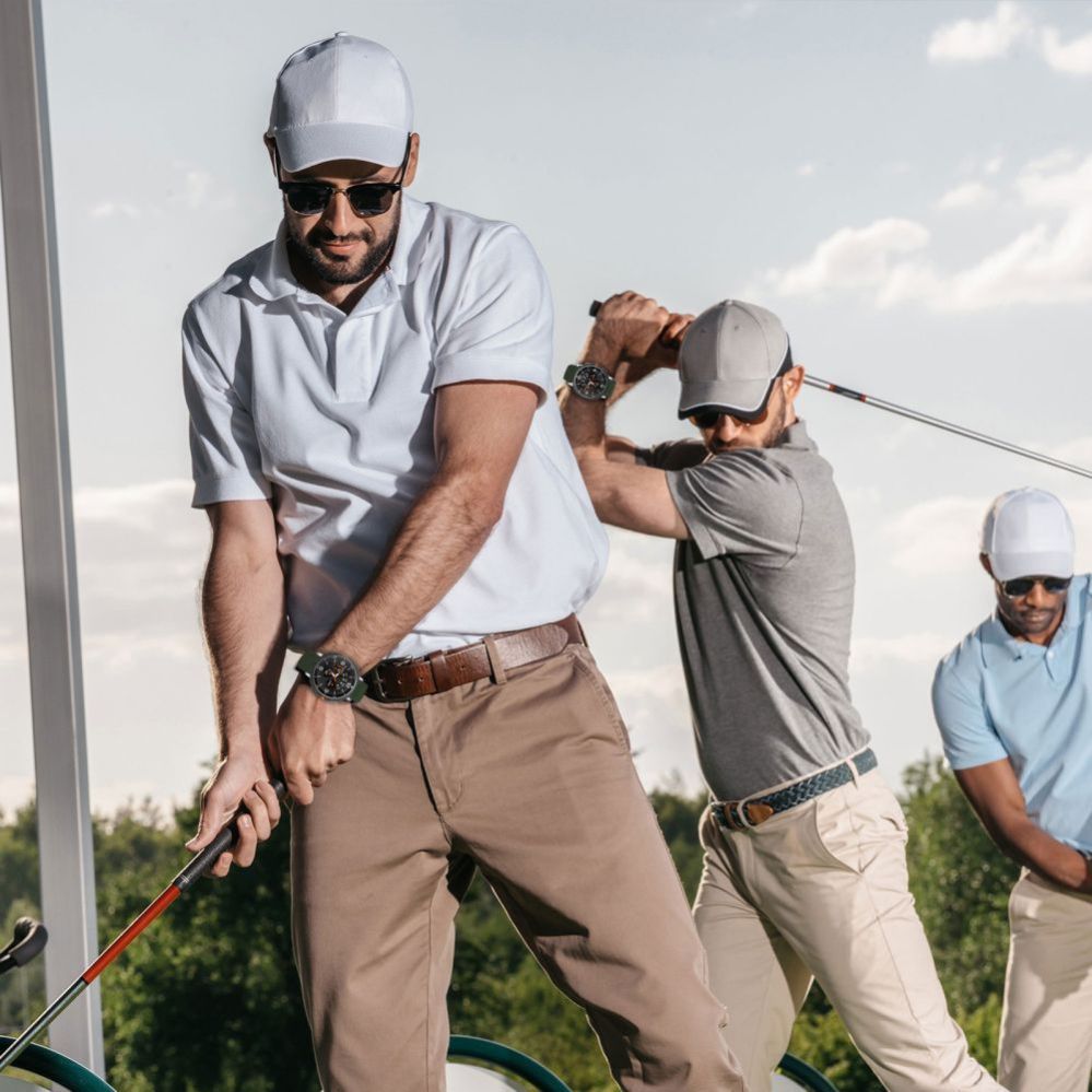 Muud kaubad Tech-Protect Tech-Protect Nylon Stripe Strap for Samsung Galaxy Watch 40/44/46 mm - Green